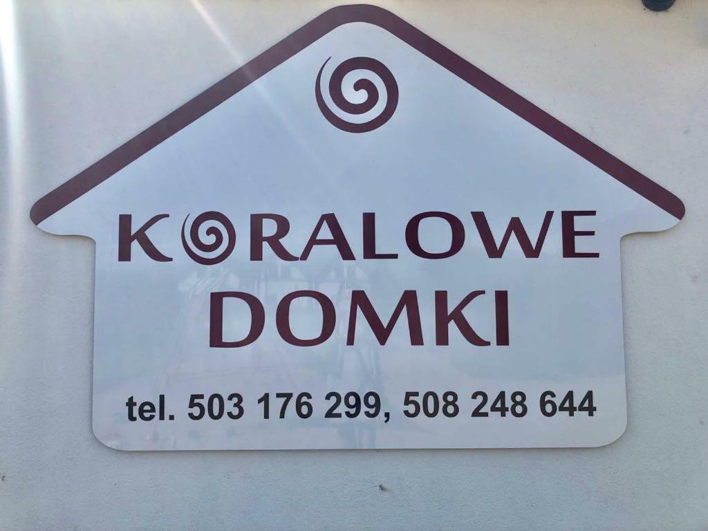 Koralowe domki 350 m od morza Sarbinowo Zewnętrze zdjęcie